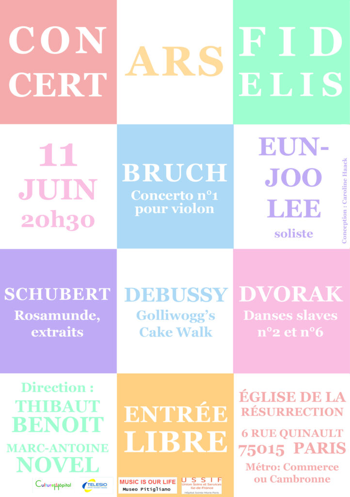 Flyer concert 11 juin 2022